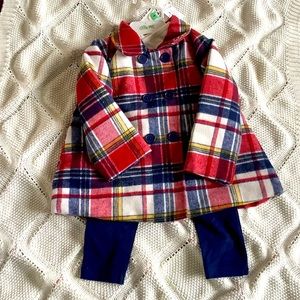 NWT Little Me 3 piece jacket set
